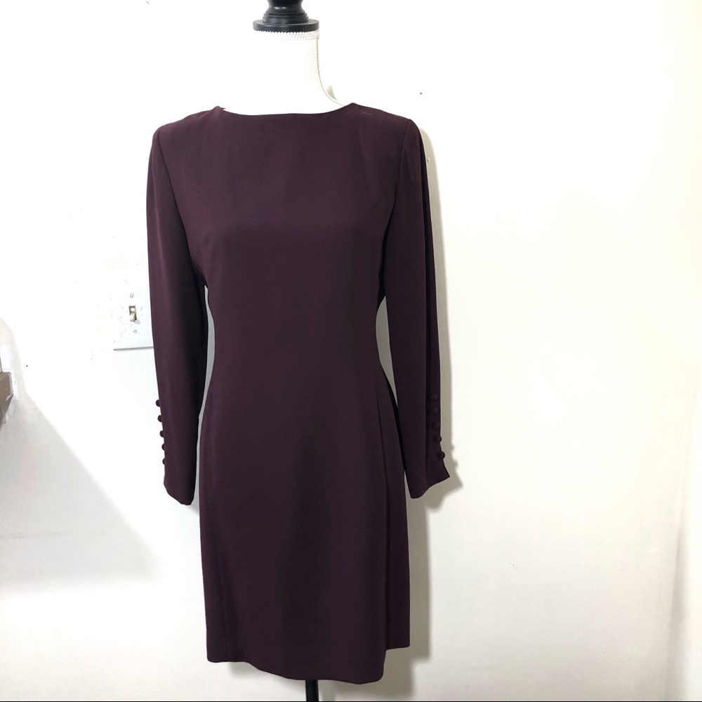 Ann Taylor Petite Long Sleeve Dress